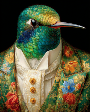 Maximillion form Nawlins - Humingbird Art Print