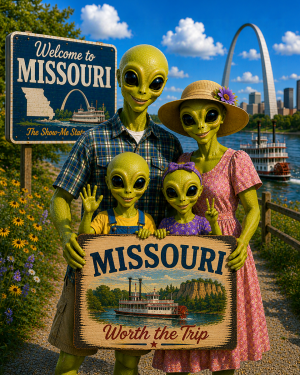 Missouri - Alien Family - Worth the Trip