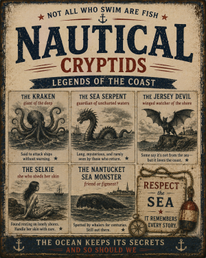 Nautical Cryptids - Coastal Nautical Nostalgia