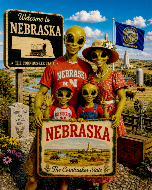 Nebraska - Alien Family - Worth the Trip