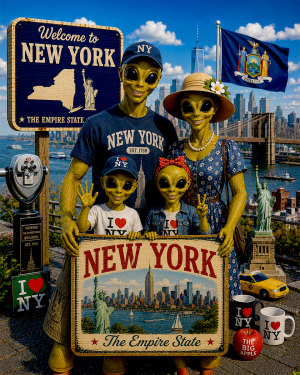 New York - Alien Family - Worth the Trip