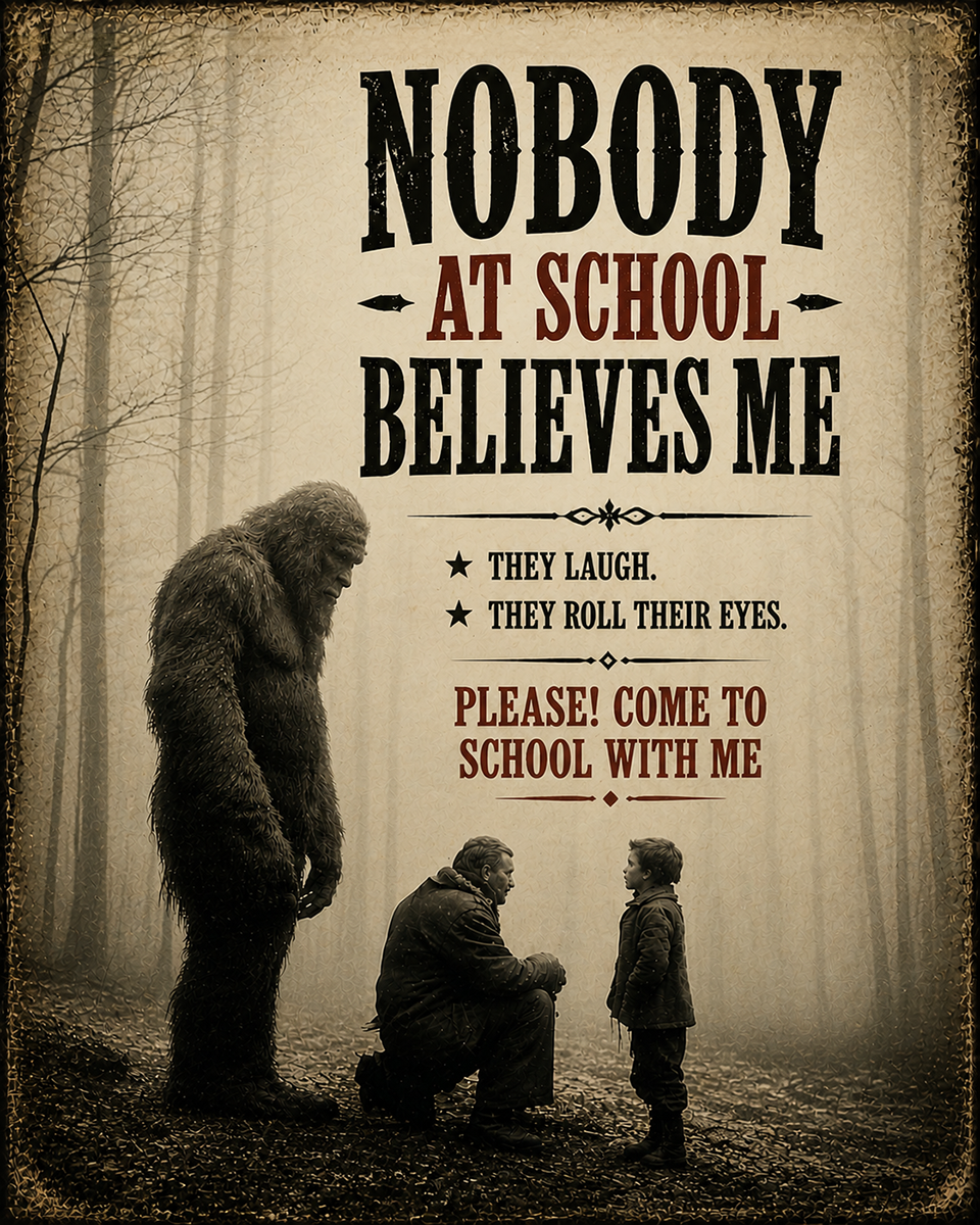 Nobody at School - Bigfoot Wall Art