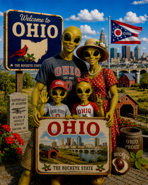 Ohio - Alien Family - Worth the Trip