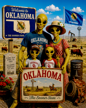 Oklahoma - Alien Family - Worth the Trip