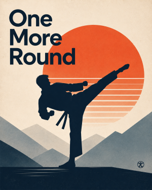 One More Round - Martial Arts Artwork