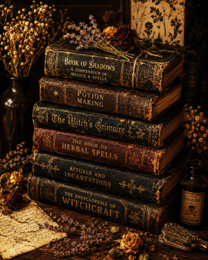 Pagan Books - Dark Academia Art Print