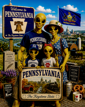 Pennsylvania - Alien Family - Worth the Trip