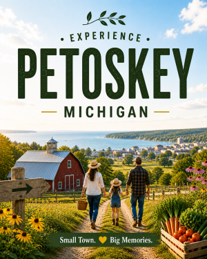 Petoskey Michigan - Agri-Tourism Art Print