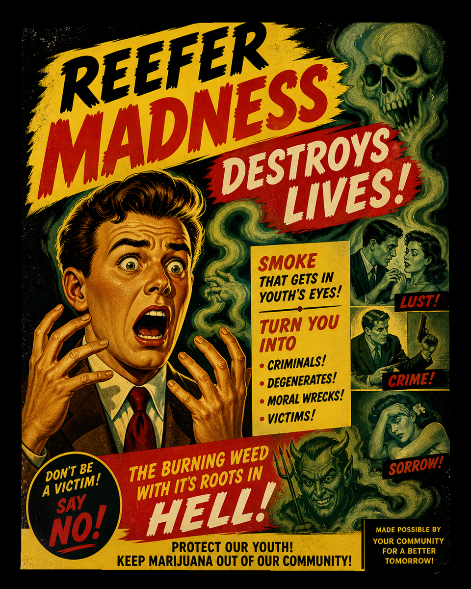 Reefer Madness - Marijuana Poster