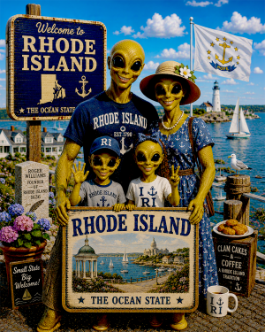 Rhode Island - Alien Family - Worth the Trip