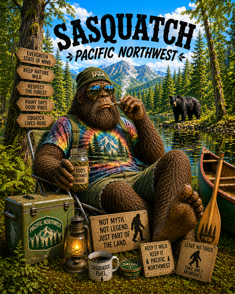 Sasquatch - Bigfoot Wall Art