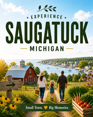 Saugatuck Michigan - Agri-Tourism Art Print