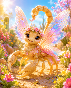 Scorpion Fairy - Animal Fairies - Children's Fantasy Artwork