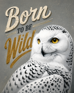 Snowy Owl - Wildlife Art Print