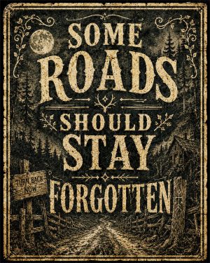 Some Roads Should Stay Hidden - Folk Horror - Appalachian Gothic Art Print