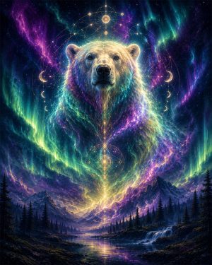 Spirit Bear - Metaphysical Art Prints & Spiritual Wall Decor