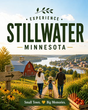 Stillwater Minnesota - Agri-Tourism Art Print