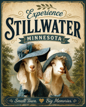 Stillwater Minnesota - Goat Sisters Agri-Tourism Art Print
