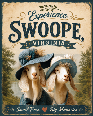 Swoope Virginia - Goat Sisters Agri-Tourism Art Print