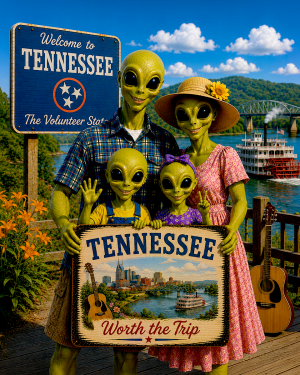 Tennesee - Alien Family - Worth the Trip