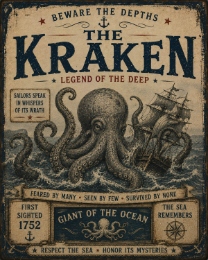 The Kraken - Coastal Nautical Nostalgia
