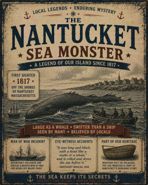 The Nantucket Sea Monster - Coastal Nautical Nostalgia