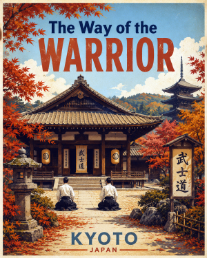 The Way of the Warrior - Kyoto - Martial Arts Artwork