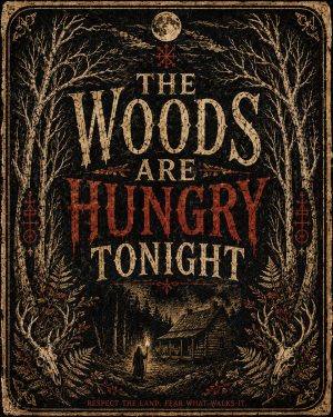 The Woods Are Hungry Tonight - Folk Horror - Appalachian Gothic Art Print
