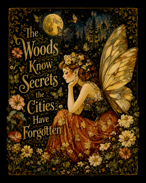 The Woods Know Secrets Cities Have Forgotten - Fairy Art Print