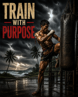 Train with Purpose - Martial Arts Artwork