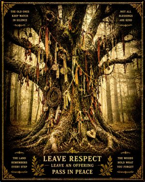 Tree Full of Charms - Folk Horror - Appalachian Gothic Art Print