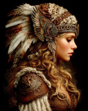 Valshamr - Freyja the Norse Goddess Art Print