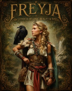 Vintage Style - Freyja the Norse Goddess Art Print