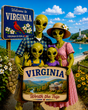 Virginia - Alien Family - Worth the Trip