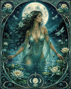 Water Goddess - Wiccan and Pagan Artwork