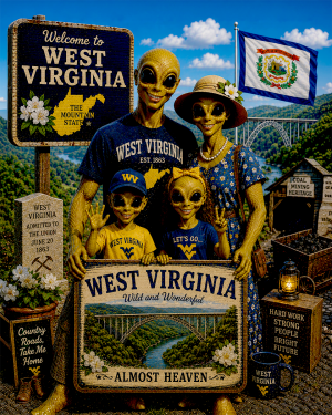 West Virginia - Alien Family - Worth the Trip
