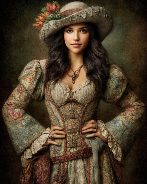 Wholesale Boho Cowgirl Clementine Art Print - Western Wall Art for Boutiques & Gift Shops.png