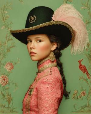Wholesale Cowgirl Isabella Art Print - Retail Ready Matted Prints - Western Wall Art.png