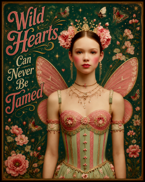 Wild Hearts Can Never Be Tamed 2 - Fairy Wall Art