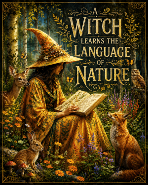 Witch Artwork - A Witch Learns the Language of Nature