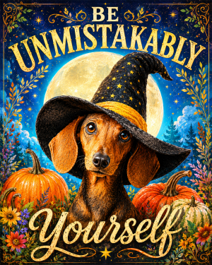 Witch Artwork - Be Unmistakenly Yourself