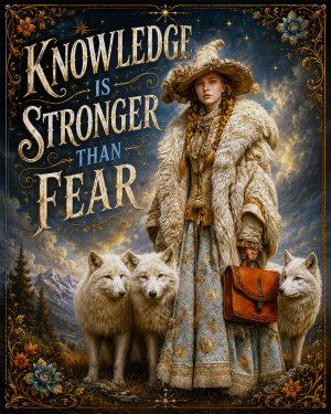 Witch Artwork - Knowledge Is Stronger Than Fear