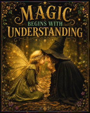 Witch Artwork - Magic Begins with Understanding