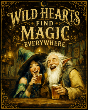 Witch Artwork - Wild Hearts Find Magic Everywhere