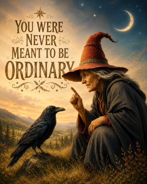 Witch Artwork - You Were Never Meant to Be Ordinary