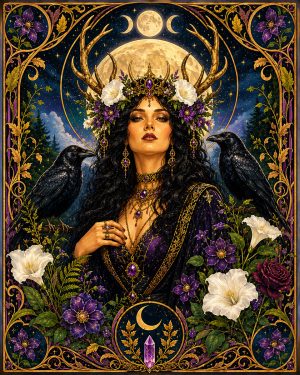 Witch Queen - Wiccan and Pagan Artwork