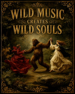 Witch Wall Art - Wild Music Creates Wild Souls