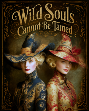 Witch Wall Art - Wild Souls Cannot Be Tamed