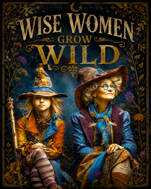 Witch Wall Art - Wise Women Grow Wild