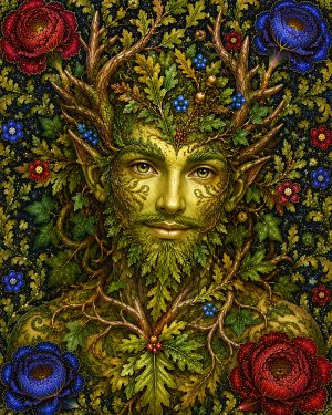 Woodland Spirit - Art Nouveau Fantasy Artwork